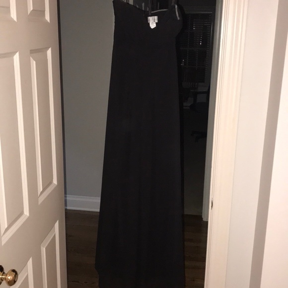 Bill Levkoff Strapless Black dress size 6 women’s - Picture 3 of 6